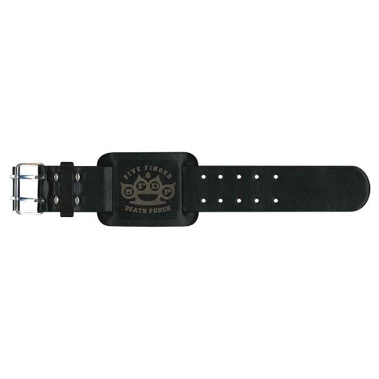 Picture of Five Finger Death Punch Leather Wrist Strap: Knuckles