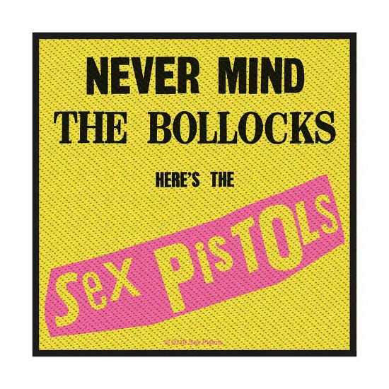 Picture of The Sex Pistols Woven Patch: Nevermind the Bollocks (Retail Pack) (Standard)