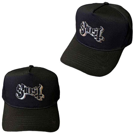 Picture of Ghost Unisex Baseball Cap: Logo (Sonic Silver)