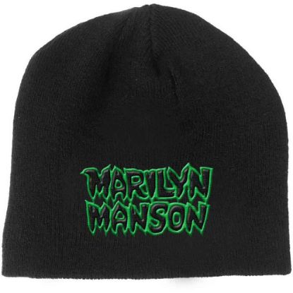 Picture of Marilyn Manson Unisex Beanie Hat: Logo