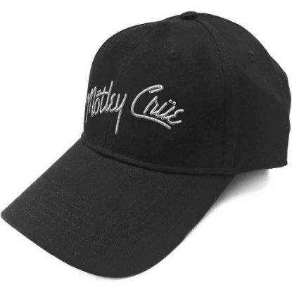 Picture of Motley Crue Unisex Baseball Cap: Logo (Sonic Silver)