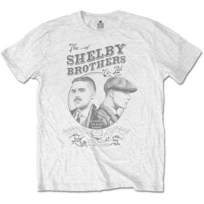 Picture of Peaky Blinders Unisex T-Shirt: Shelby Brothers Circle Faces (XX-Large)