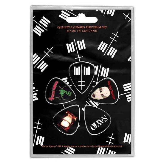 Picture of Marilyn Manson Plectrum Pack: MM