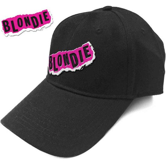 Picture of Blondie Unisex Baseball Cap: Punk Logo