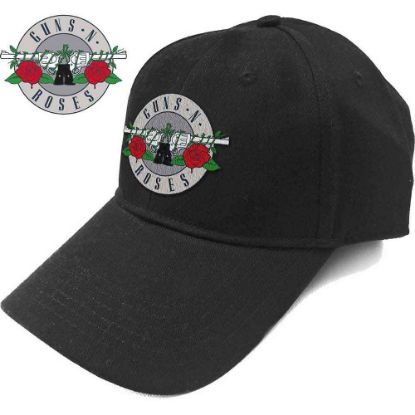 Picture of Guns N' Roses Unisex Baseball Cap: Silver Circle Logo