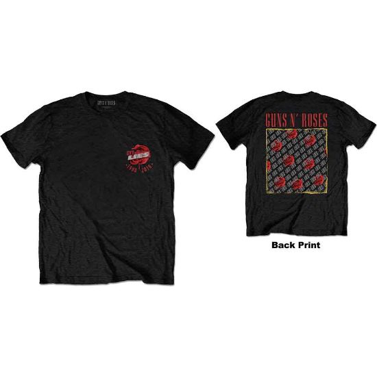 Picture of Guns N' Roses Unisex T-Shirt: Lies Repeat/30 Years Back Print
