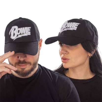 Picture of David Bowie Unisex Baseball Cap: Flash Logo