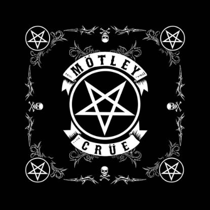 Picture of Motley Crue Unisex Bandana: Pentagram