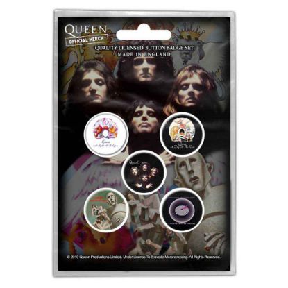 Picture of Queen Button Badge Pack: Early Albums