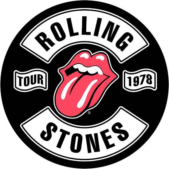 Picture of The Rolling Stones Back Patch: Tour 1978