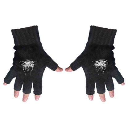 Picture of Darkthrone Unisex Fingerless Gloves: Logo