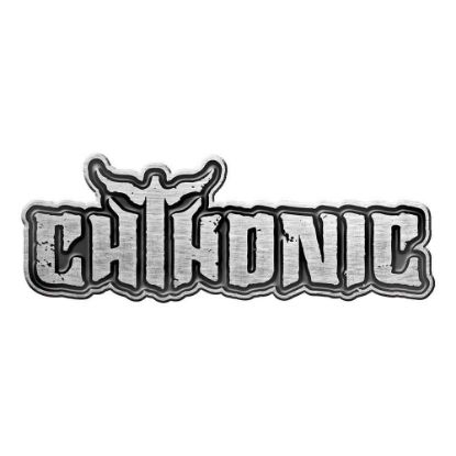 Picture of Chthonic Pin Badge: Logo (Die-Cast Relief)