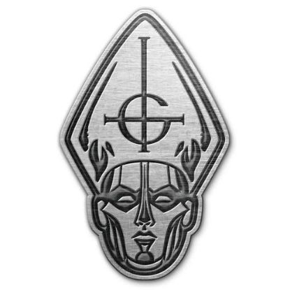 Picture of Ghost Pin Badge: Papa Head (Die-Cast Relief)