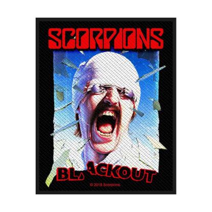 Picture of Scorpions Woven Patch: Blackout (Standard)