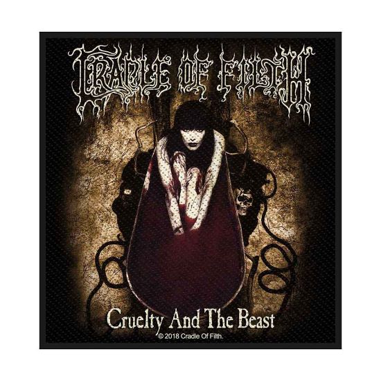 Picture of Cradle Of Filth Woven Patch: Cruelty and the Beast (Standard)