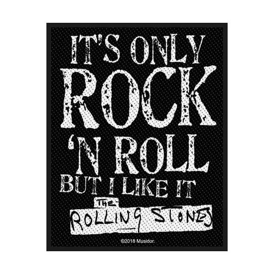 Picture of The Rolling Stones Woven Patch: It's Only Rock N' Roll (Retail Pack) (Standard)