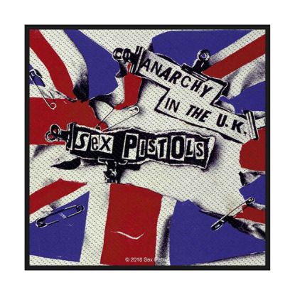 Picture of The Sex Pistols Woven Patch: Anarchy in the UK (Retail Pack) (Standard)