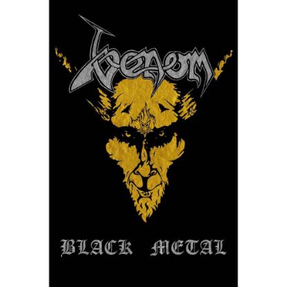 Picture of Venom Textile Poster: Black Metal