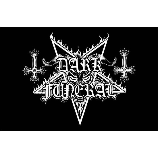 Picture of Dark Funeral Textile Poster: Logo