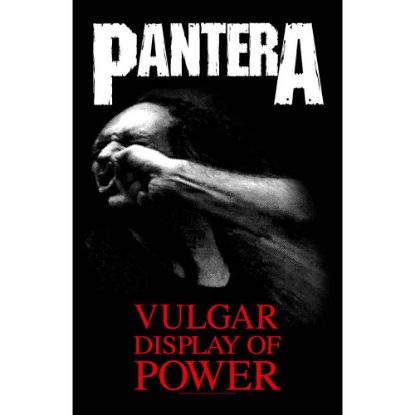 Picture of Pantera Textile Poster: Vulgar Display Of Power