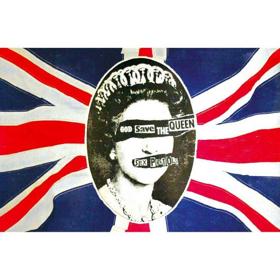 Picture of The Sex Pistols Textile Poster: God Save The Queen