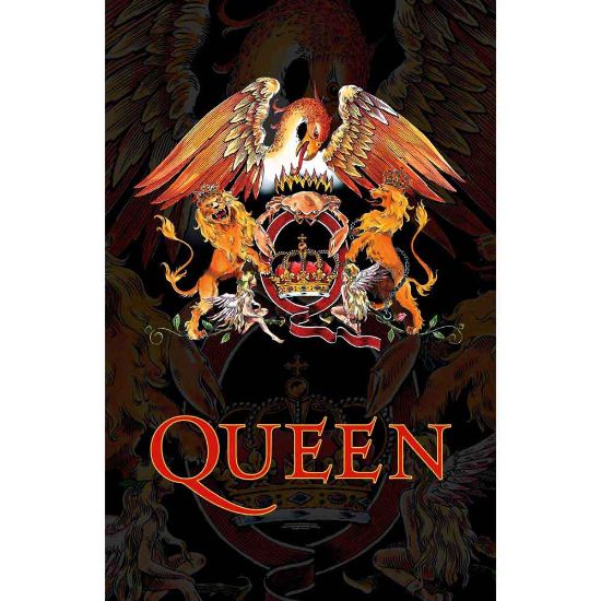 Picture of Queen Textile Poster: Crest