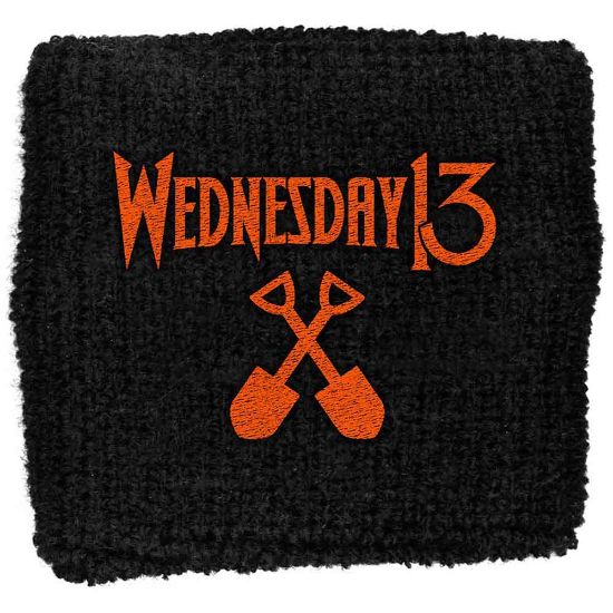 Picture of Wednesday 13 Embroidered Wristband: Logo (Loose)