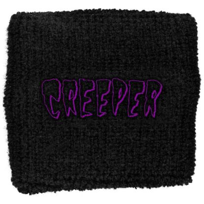 Picture of Creeper Embroidered Wristband: Logo (Loose)