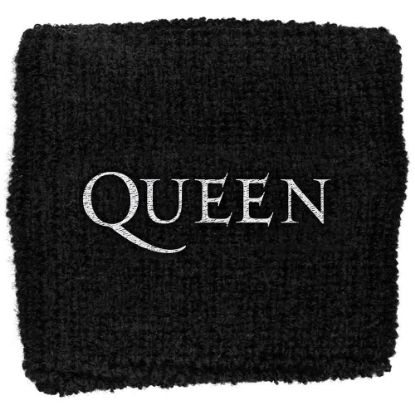 Picture of Queen Embroidered Wristband: Logo (Retail Pack)