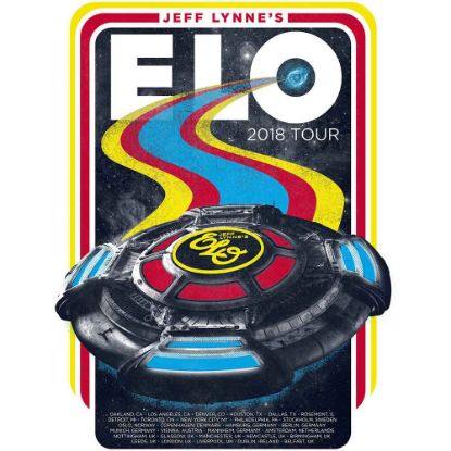 Picture of ELO Poster: 2018 Tour (Ex-Tour)