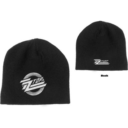 Picture of ZZ Top Unisex Beanie Hat: Circle Logo