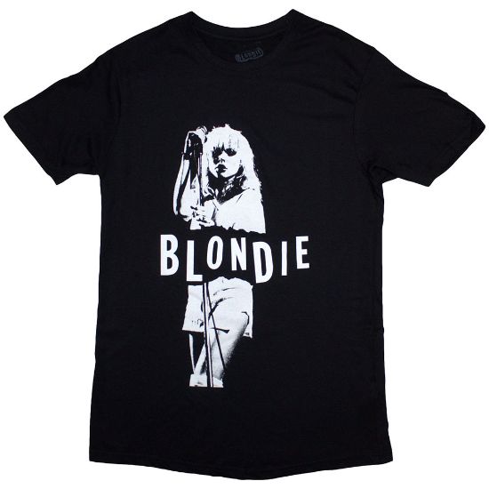 Picture of Blondie Ladies T-Shirt: Mic. Stand