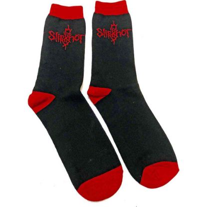 Picture of Slipknot Unisex Ankle Socks: Logo (UK Size 7 - 11)