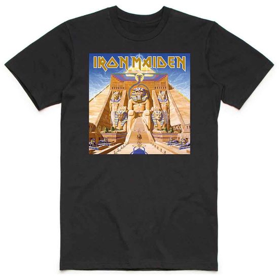 Picture of Iron Maiden Unisex T-Shirt: Powerslave Album Cover Box