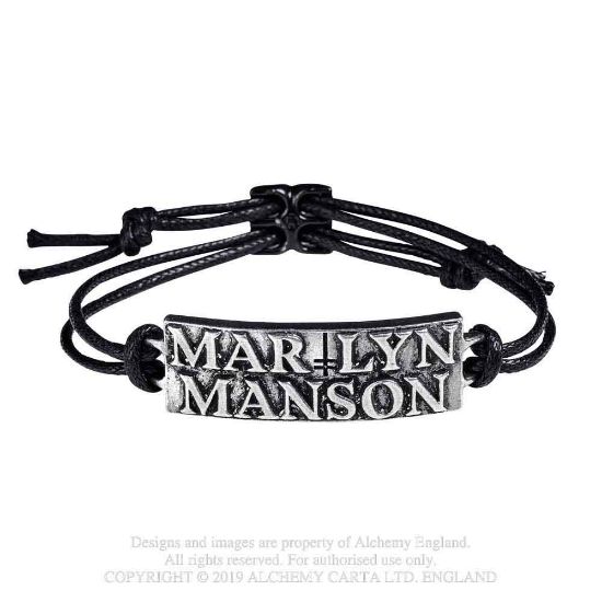 Picture of Marilyn Manson Wrist Strap: Logo