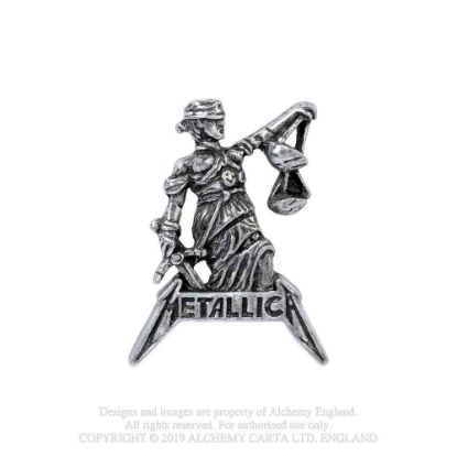 Picture of Metallica Pin Badge: Justice For All