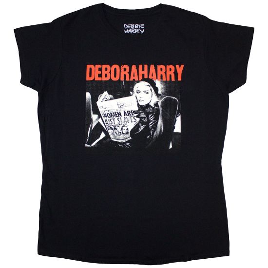 Picture of Debbie Harry Ladies T-Shirt: Women Are Just Slaves