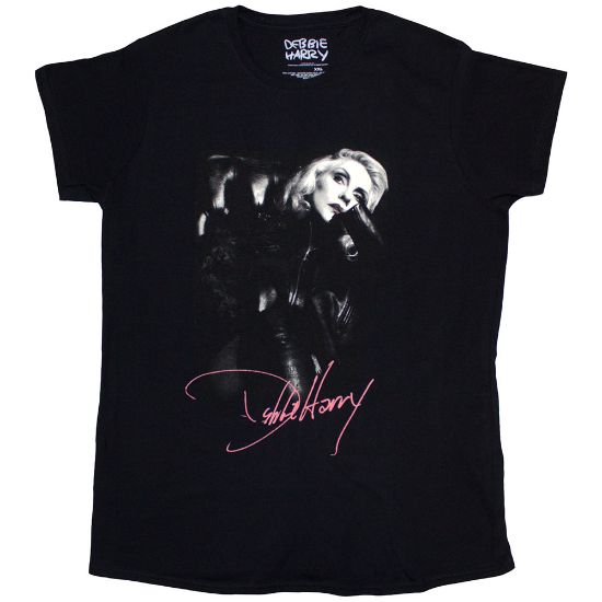 Picture of Debbie Harry Ladies T-Shirt: Leather Girl