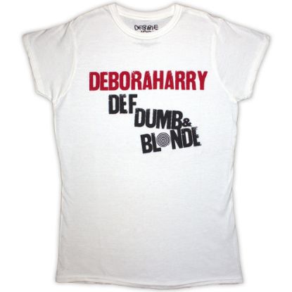 Picture of Debbie Harry Ladies T-Shirt: Def, Dumb & Blonde
