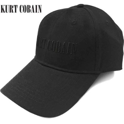 Picture of Kurt Cobain Unisex Baseball Cap: Logo