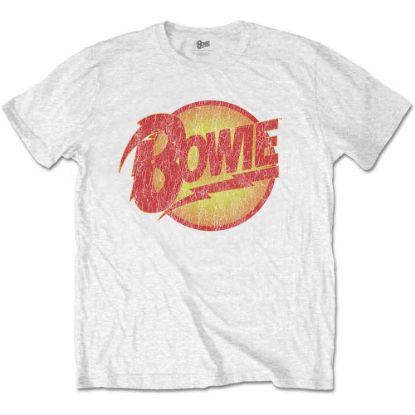 Picture of David Bowie Unisex T-Shirt: Vintage Diamond Dogs Logo