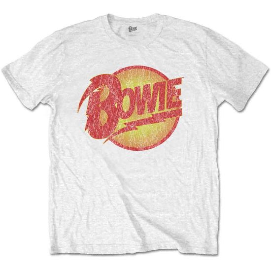 Picture of David Bowie Unisex T-Shirt: Vintage Diamond Dogs Logo
