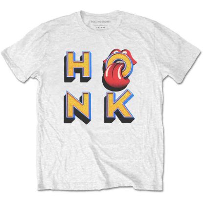 Picture of The Rolling Stones Unisex T-Shirt: Honk Letters