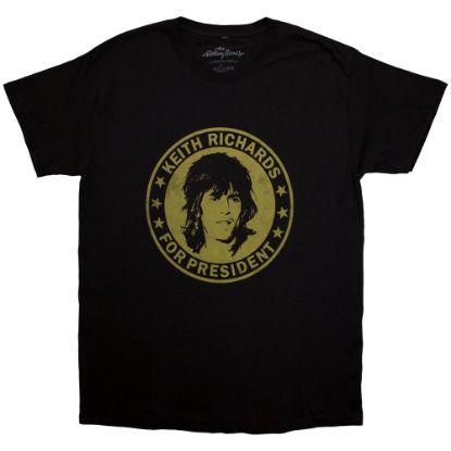 Picture of The Rolling Stones Unisex T-Shirt: Keith for President