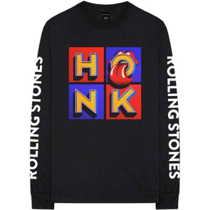 Picture of The Rolling Stones Unisex Sweatshirt: Honk Album/Sleeves (Sleeve Print) (Small)