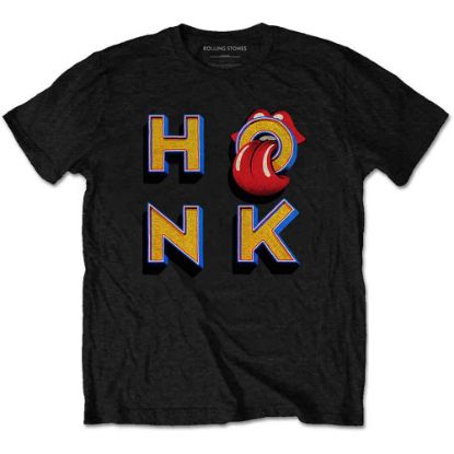 Picture of The Rolling Stones Unisex T-Shirt: Honk Letters