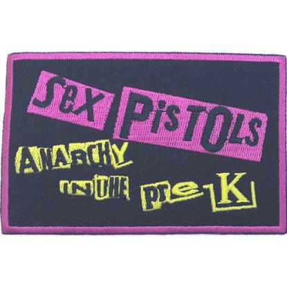 Picture of The Sex Pistols Woven Patch: Anarchy in the Pre-UK (Standard) 