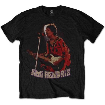 Picture of Jimi Hendrix Unisex T-Shirt: Orange Kaftan