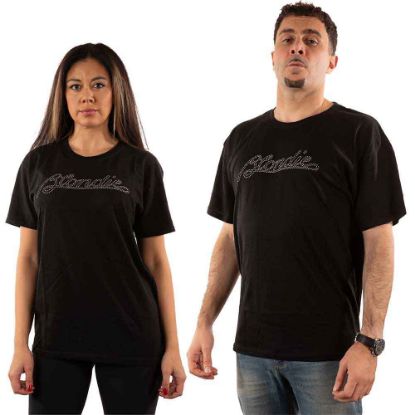 Picture of Blondie Unisex T-Shirt: Logo Embellished