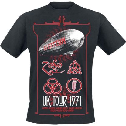 Picture of Led Zeppelin Unisex T-Shirt: UK Tour '71.